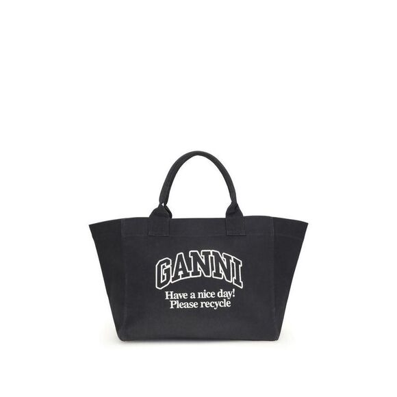 Ganni Women Black Shoulder Bags - Picture 1 of 4